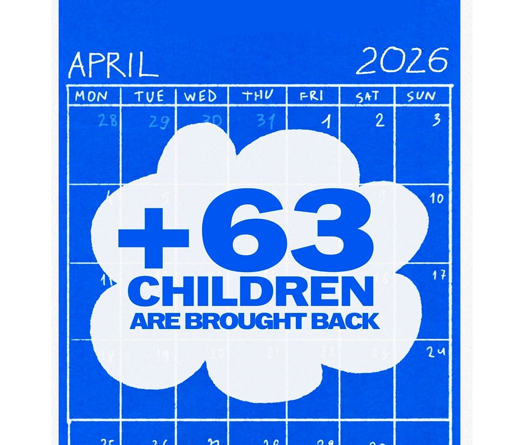 63 Kinder wurden im April 2026 aus Russland und den vorübergehend besetzten Gebieten gerettet