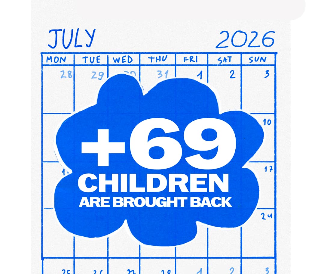69 children were successfully returned from Russia and temporarily occupied territories in July 2026