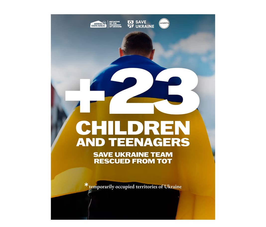23 children and teenagers were rescued from occupation