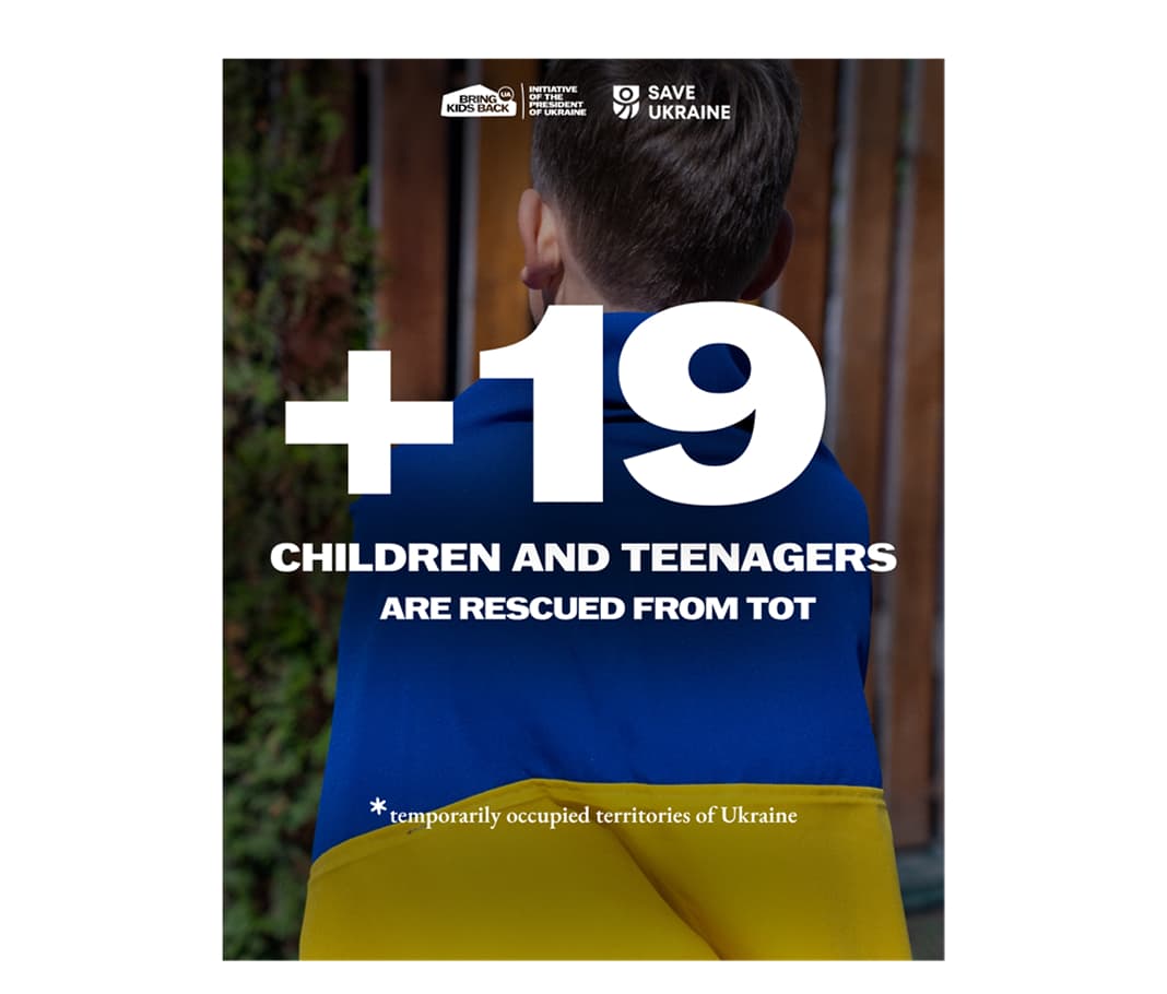 19 bambini e adolescenti sono stati salvati dall'occupazione
