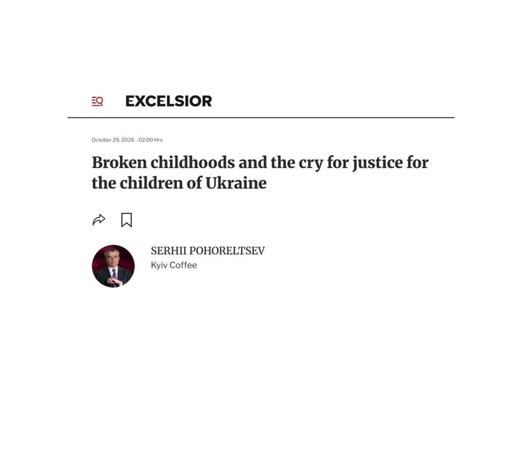 Broken childhoods and the cry for justice for the children of Ukraine