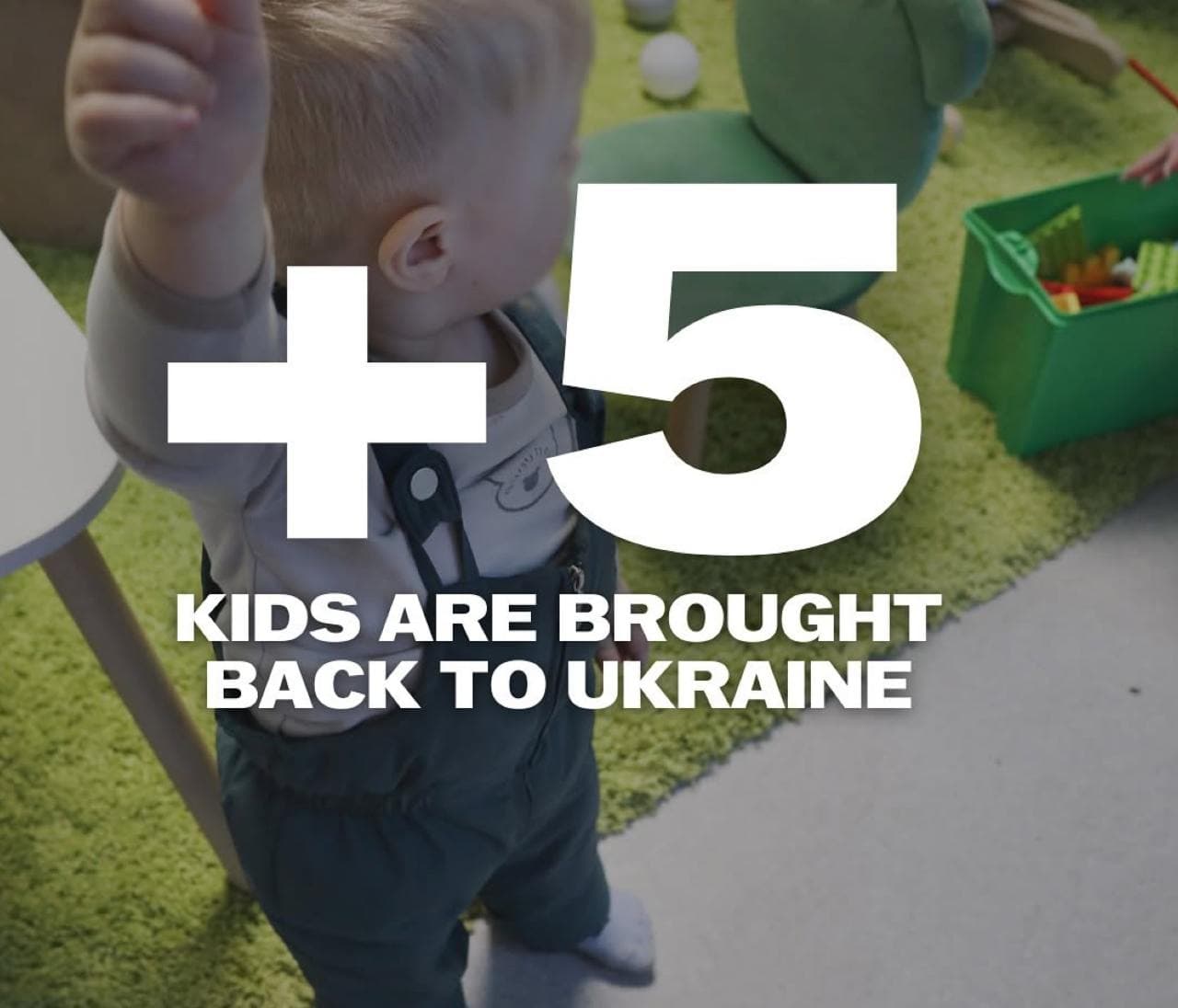 5 Ukrainian children were returned to their homeland