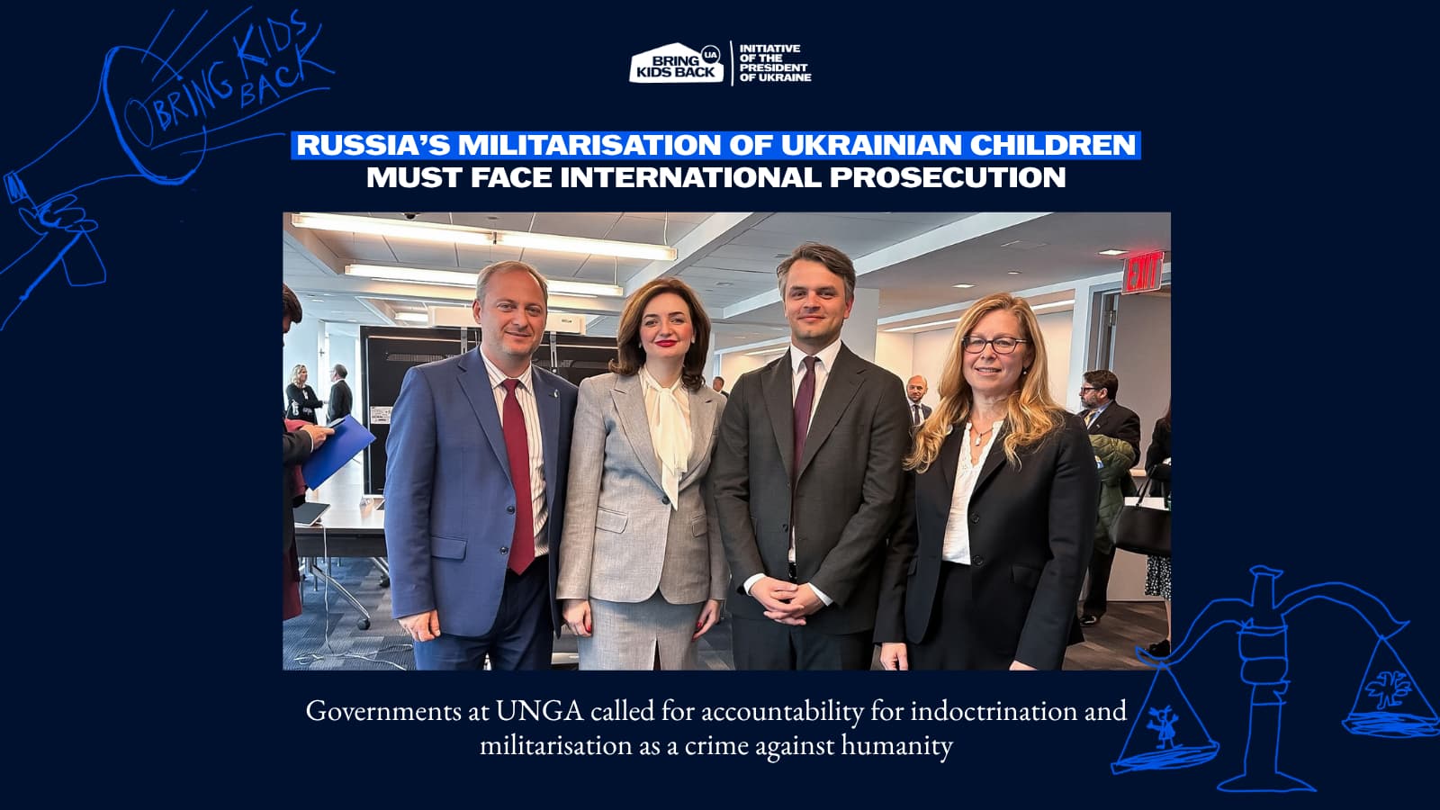 U.S. Selects Organization to Implement $12 Million for Reintegration of Returned Ukrainian Children
