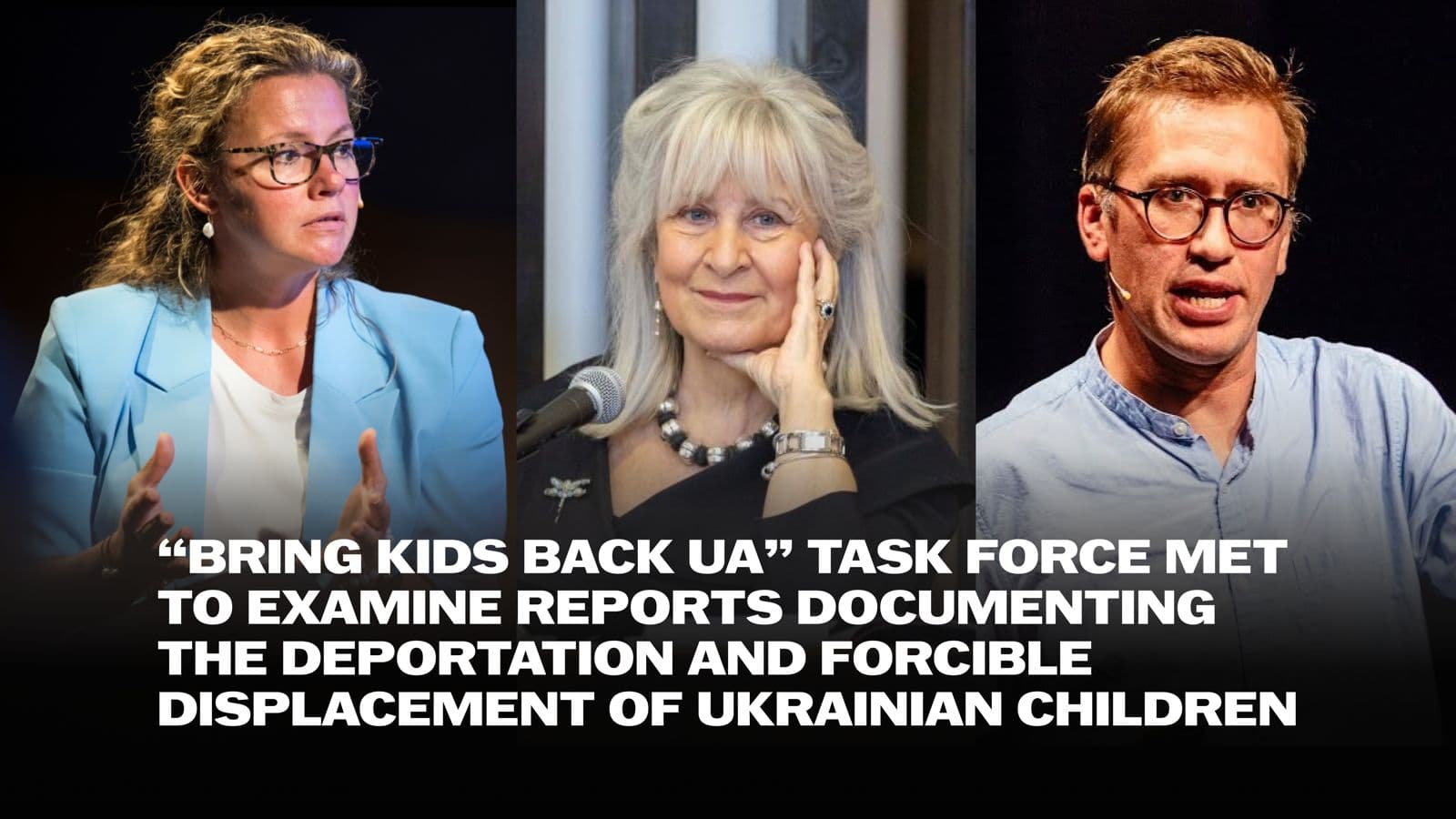 Робоча група “Bring Kids Back UA” зібралася для вивчення звітів, що документують депортацію та примусове переміщення українських дітей