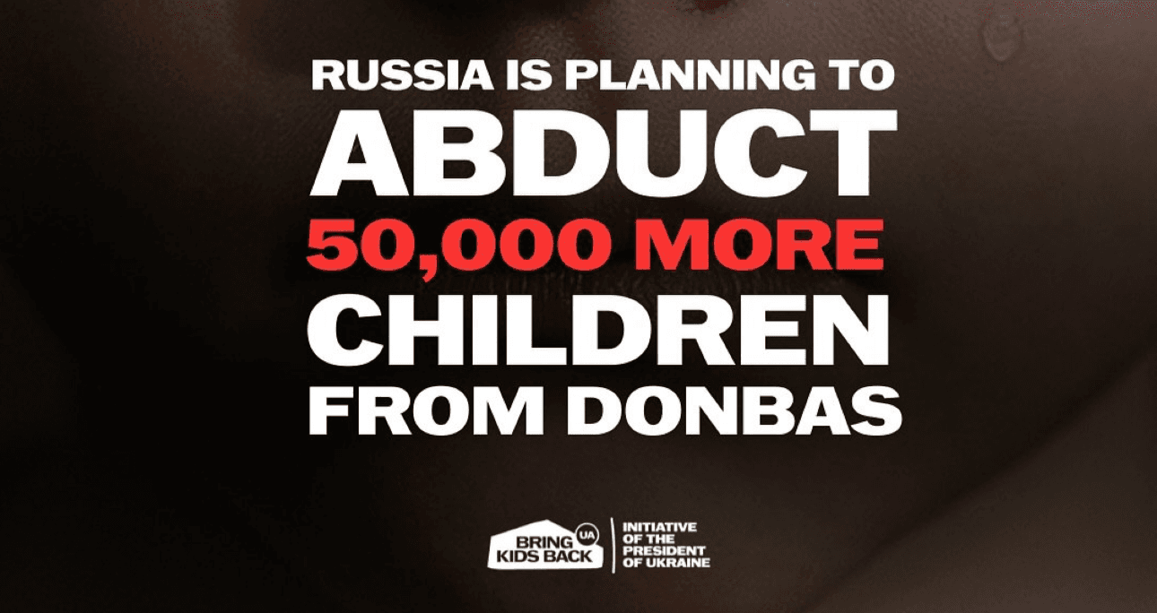Russia plans new mass deportation of over 50,000 Ukrainian children from occupied Donetsk region