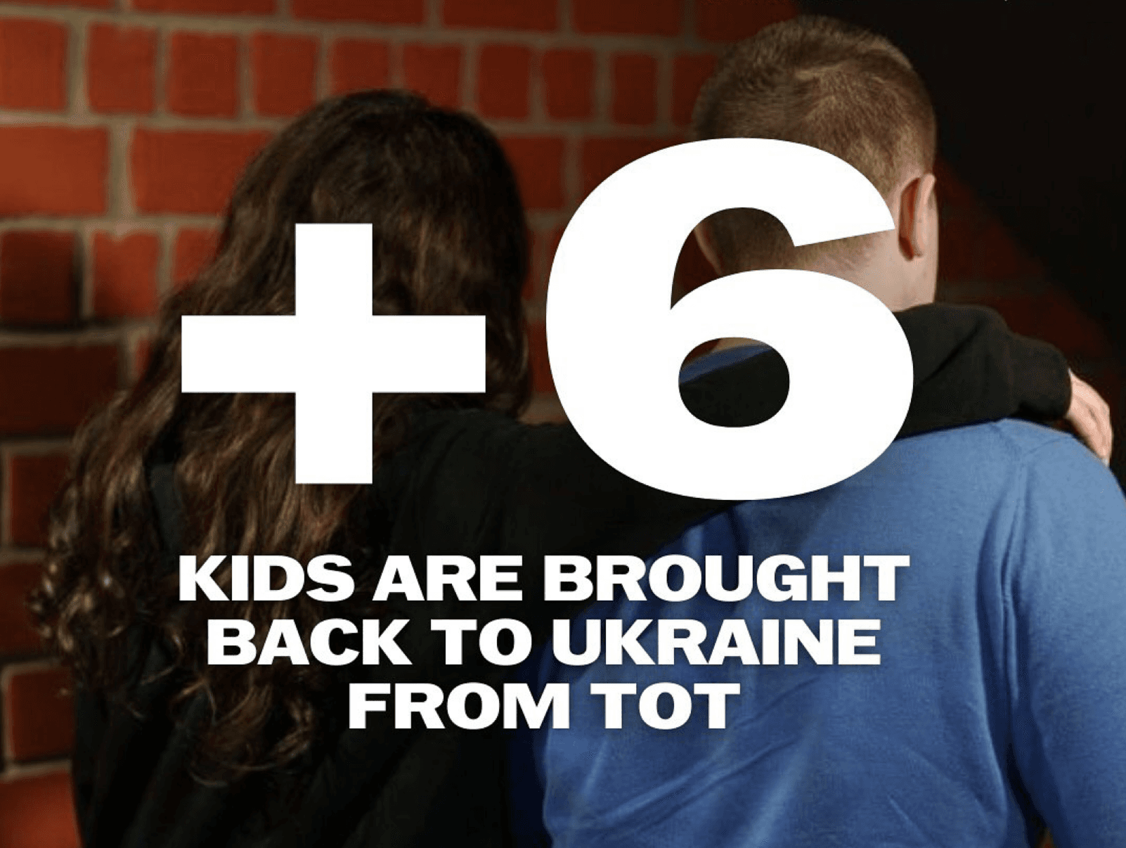 Six Ukrainian children safely returned from occupied territories